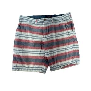Tommy Hilfiger Men's Striped Casual Shorts Size 40‎ Red White Blue